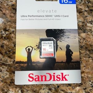Sandisk 16GB memory card